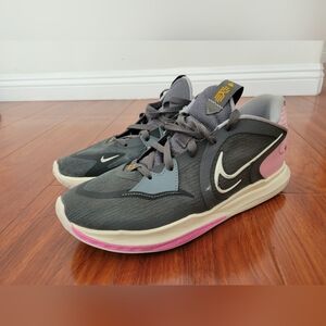 Nike kyrie low 5 preservation iron grey-coconut milk-pink mens size 10